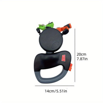 2 in 1 Retractable Dog Leash