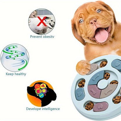Interactive Slow Pet Feeder