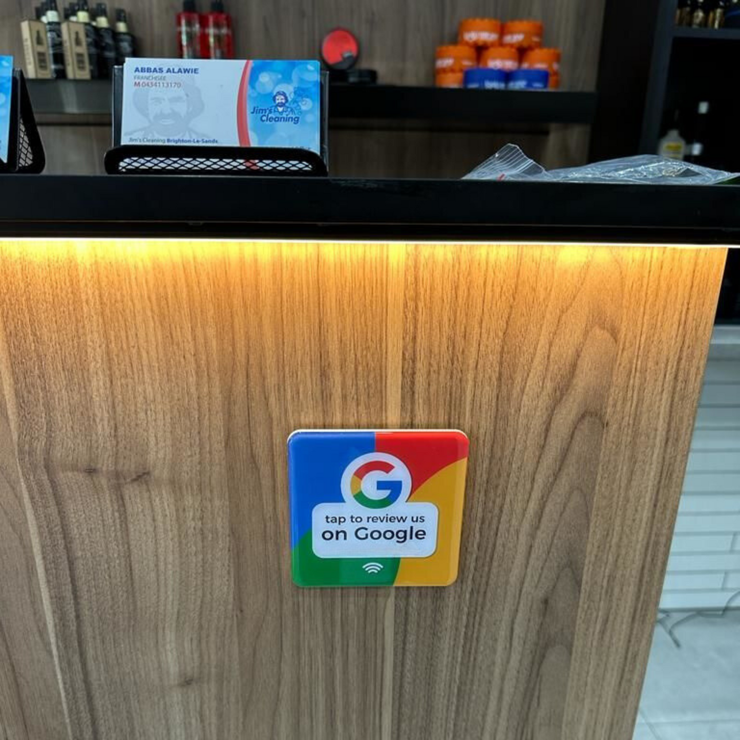 SnapReview™ Google Review NFC Plate