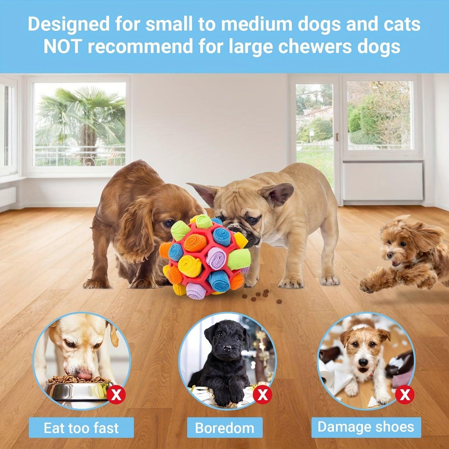 Dog Sniffing Ball Toy