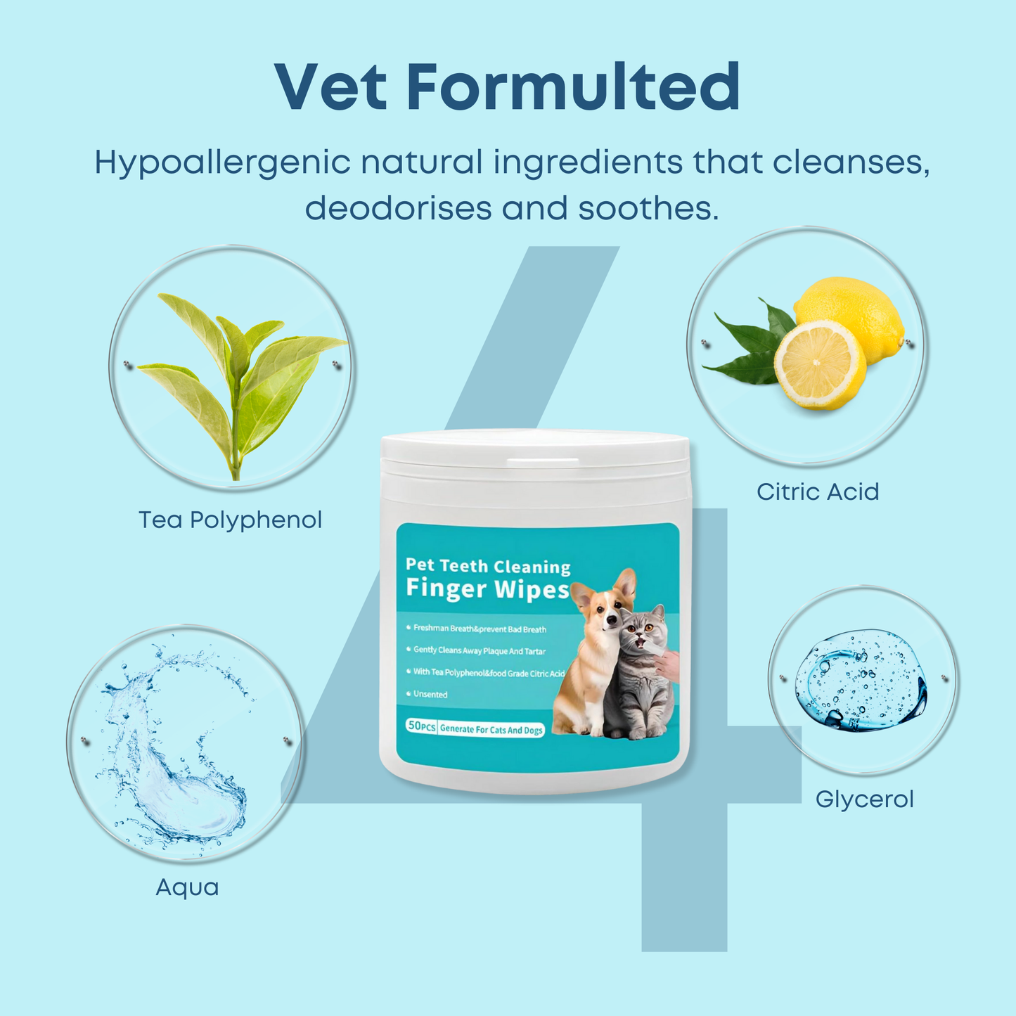 Pet Dental Wipes
