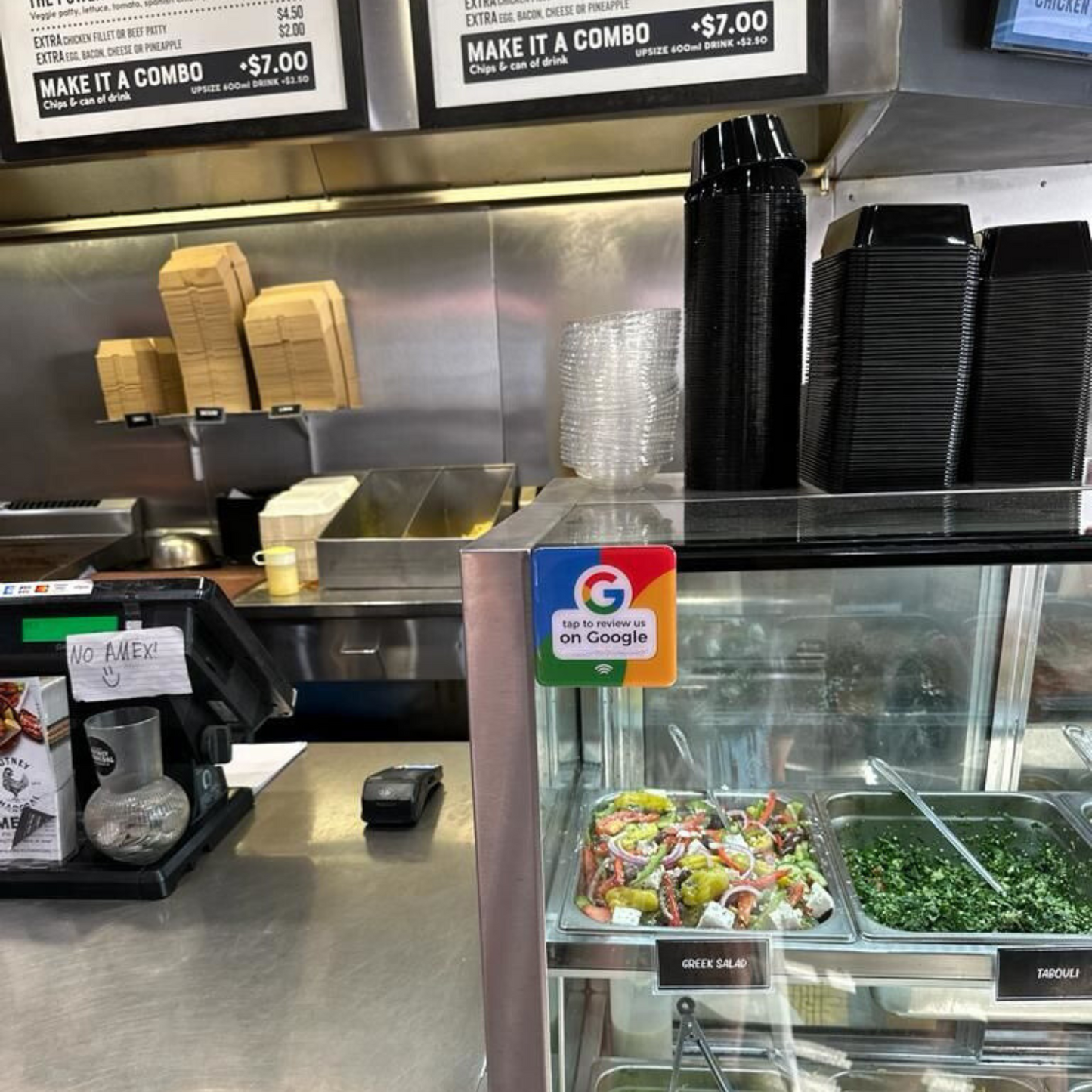SnapReview™ Google Review NFC Plate