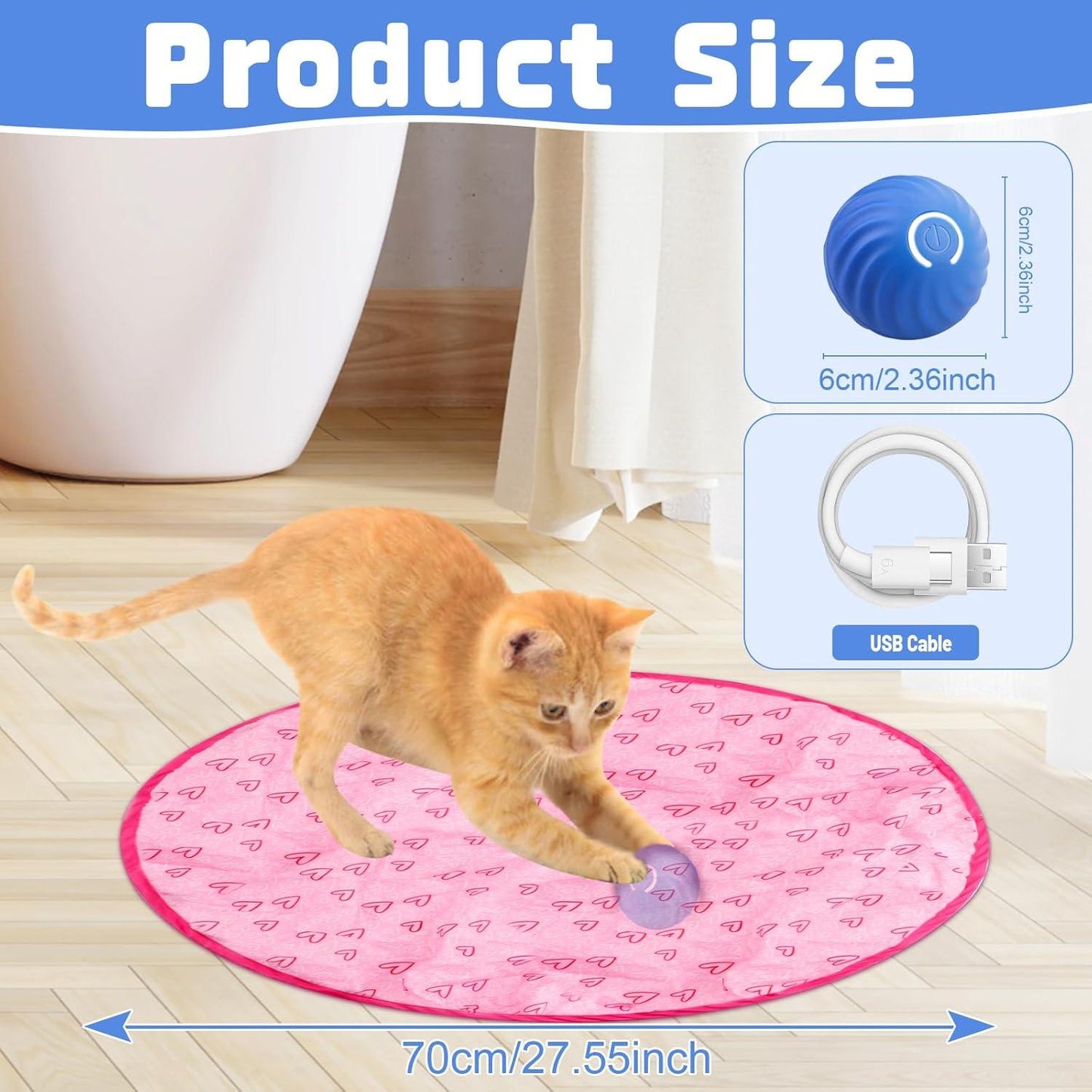 Cat Smart Ball Mat