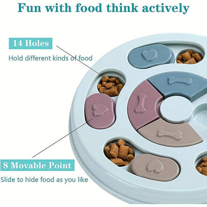 Interactive Slow Pet Feeder