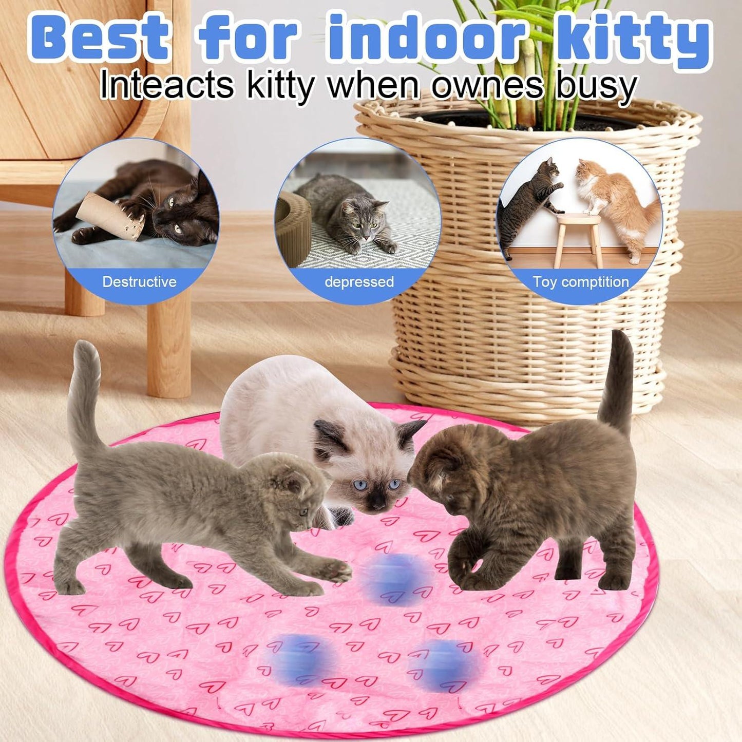 Cat Smart Ball Mat