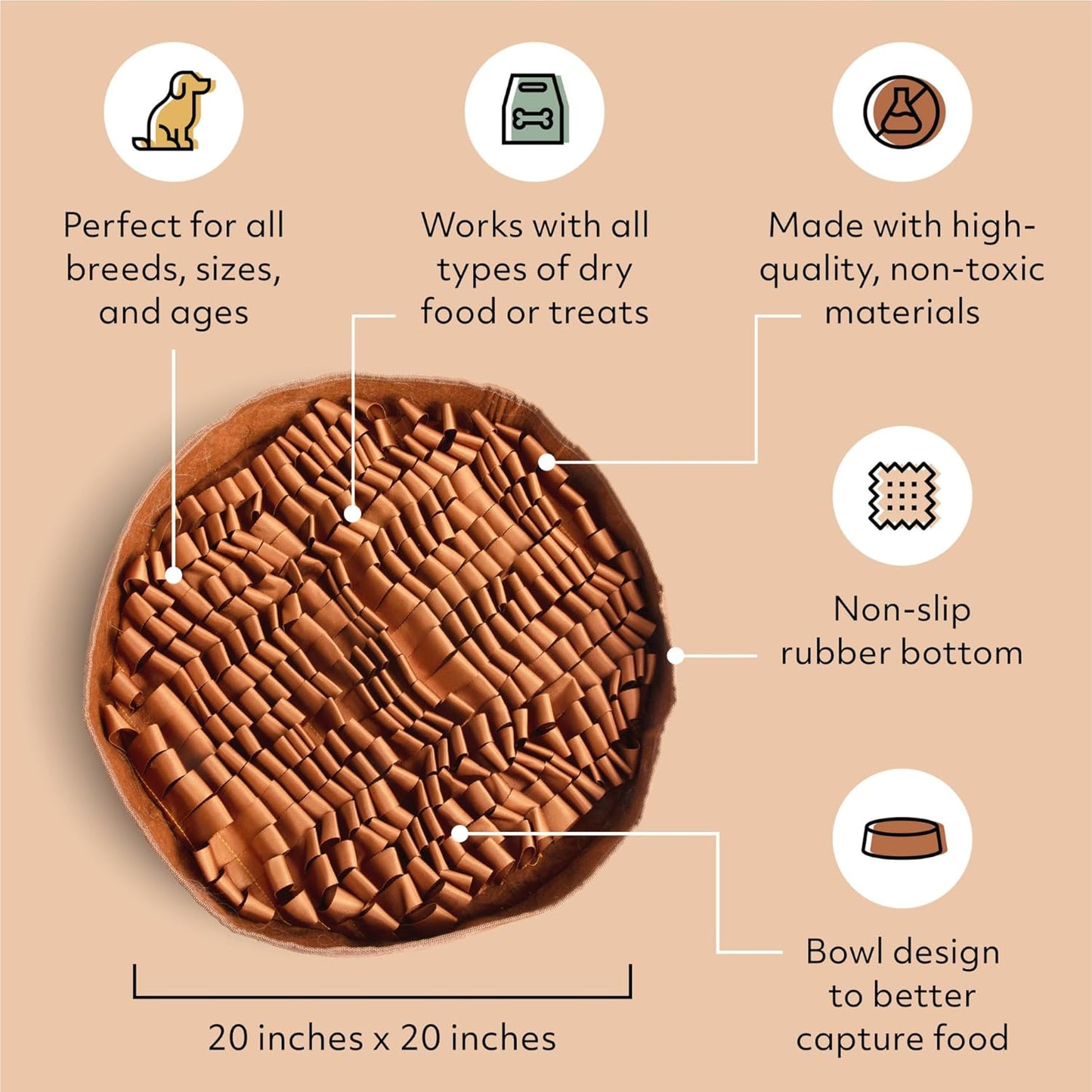 Stimulating Feeding Mat