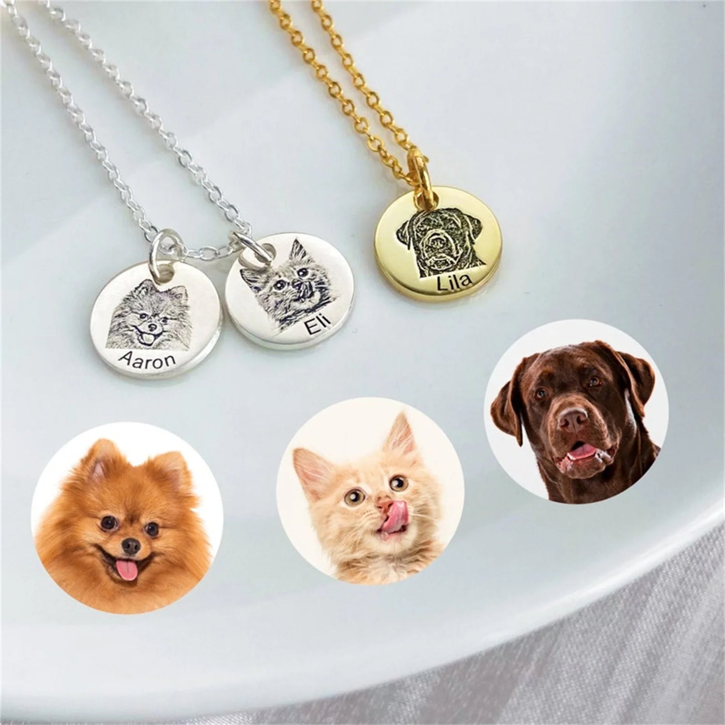 Pet Face Necklace