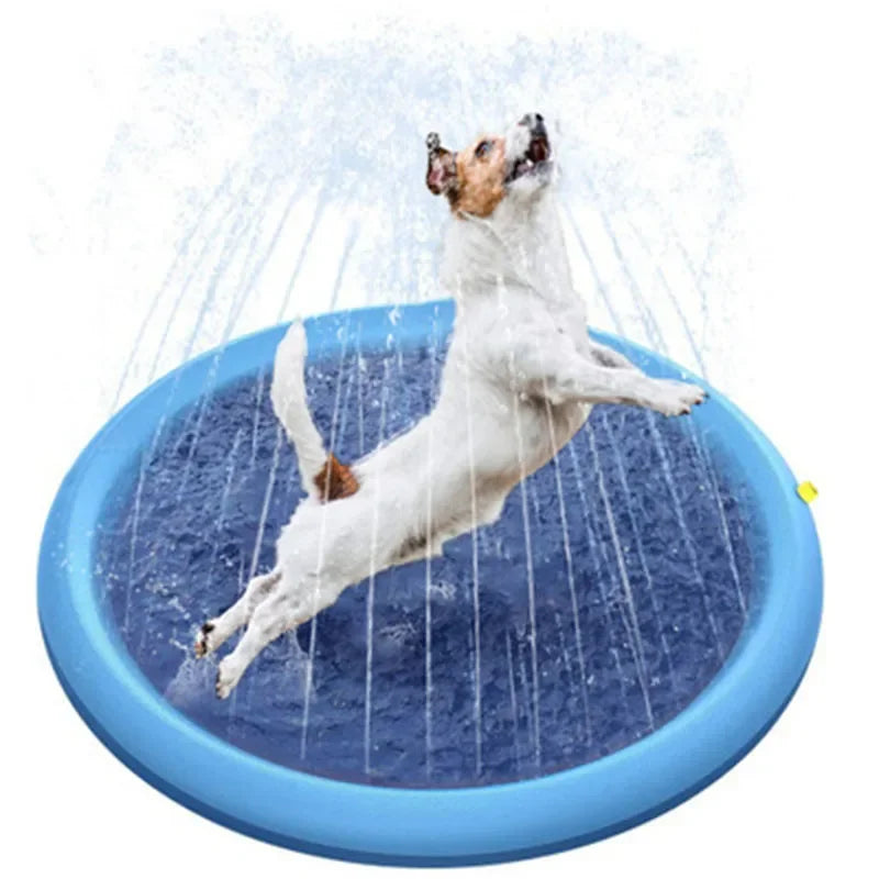 Dog Sprinkler Pool