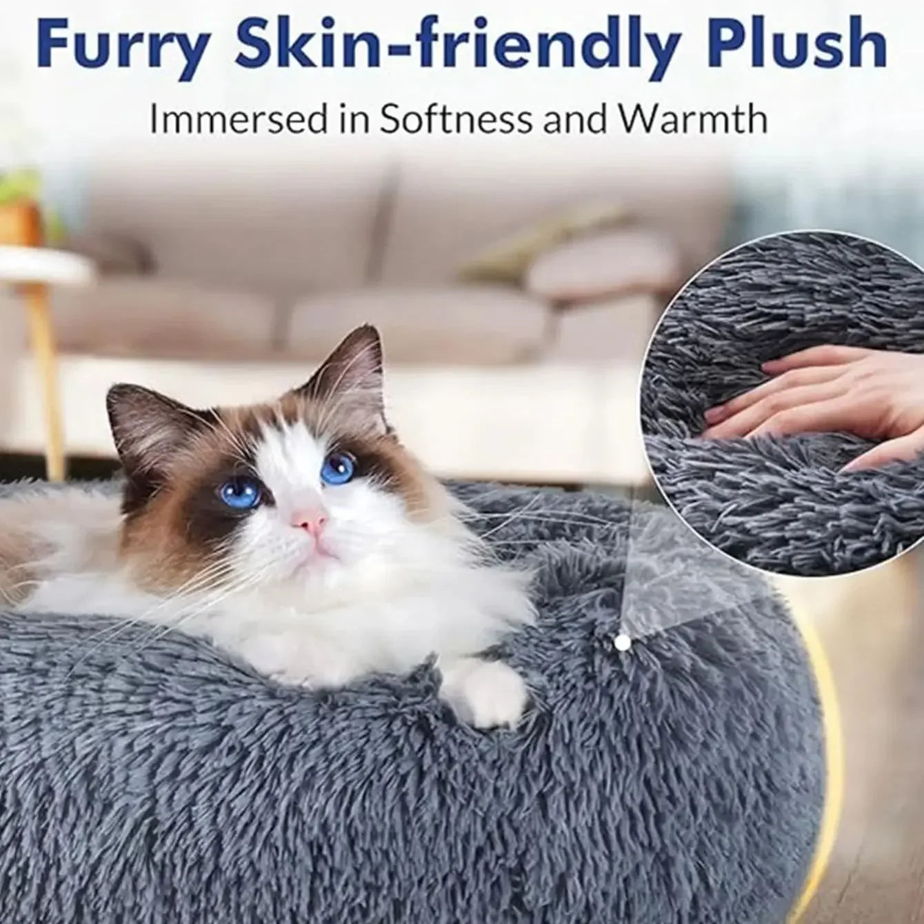 Anxiety Relieving Dog Bed