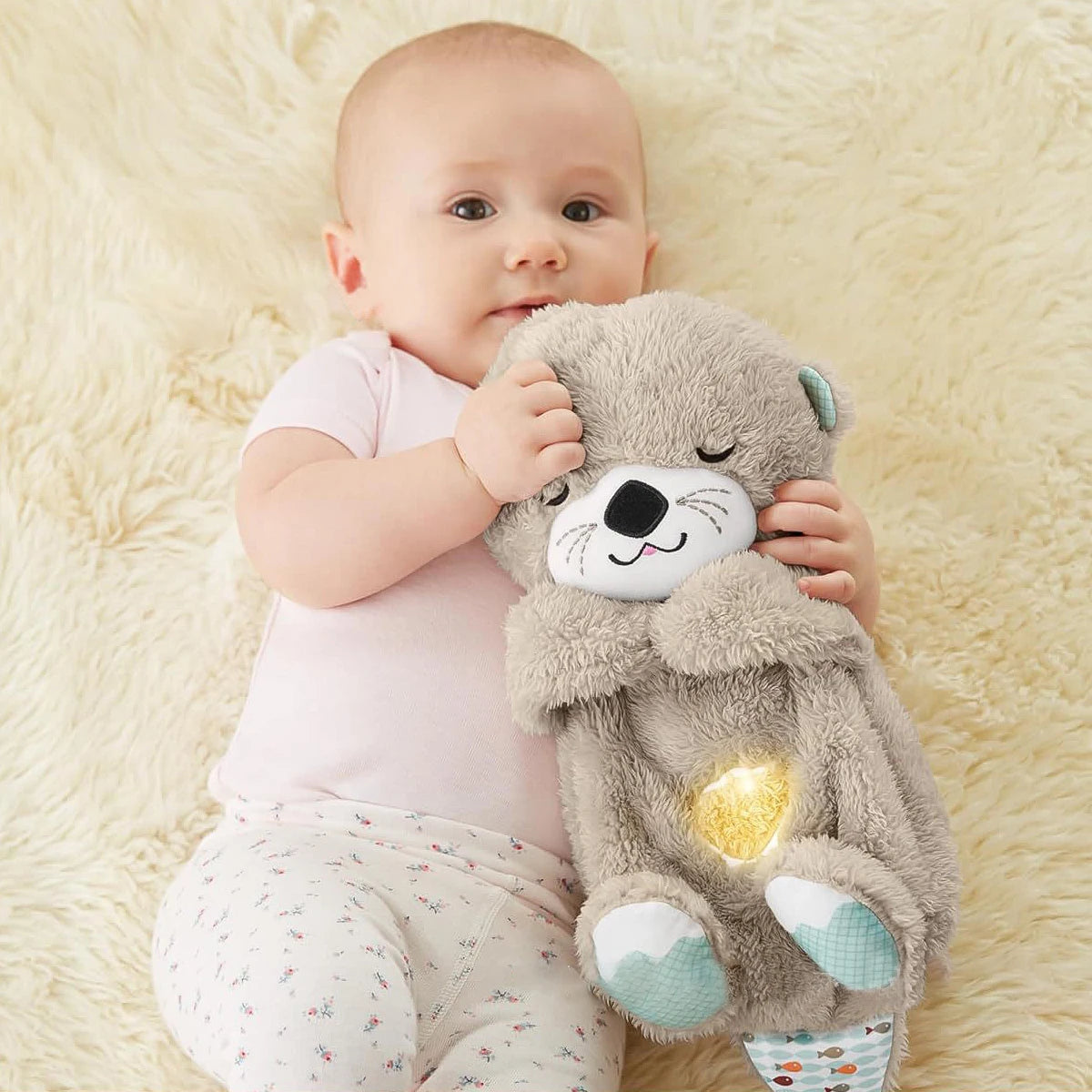 Breathing Otter Plush