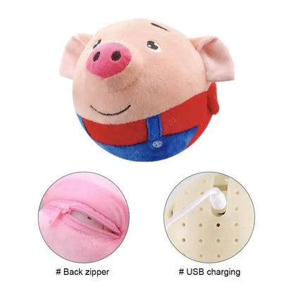 Pig Interactive Dog Toy