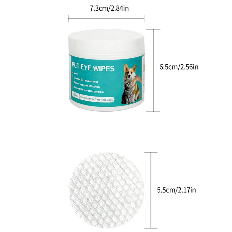 Pet Eye Cleaning Wipes