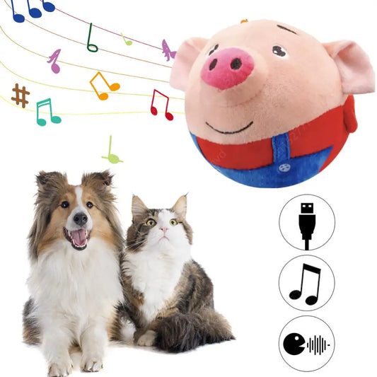 Pig Interactive Dog Toy