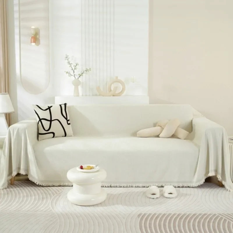Tassel Couch Cover