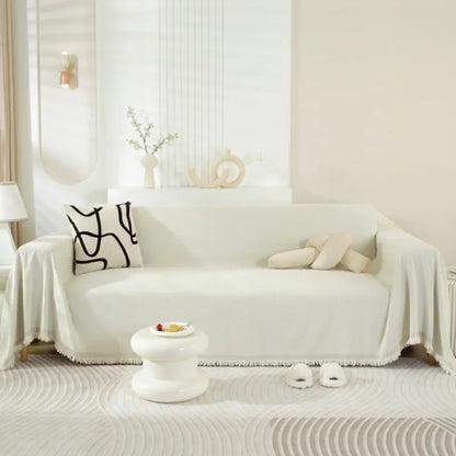 Tassel Couch Cover