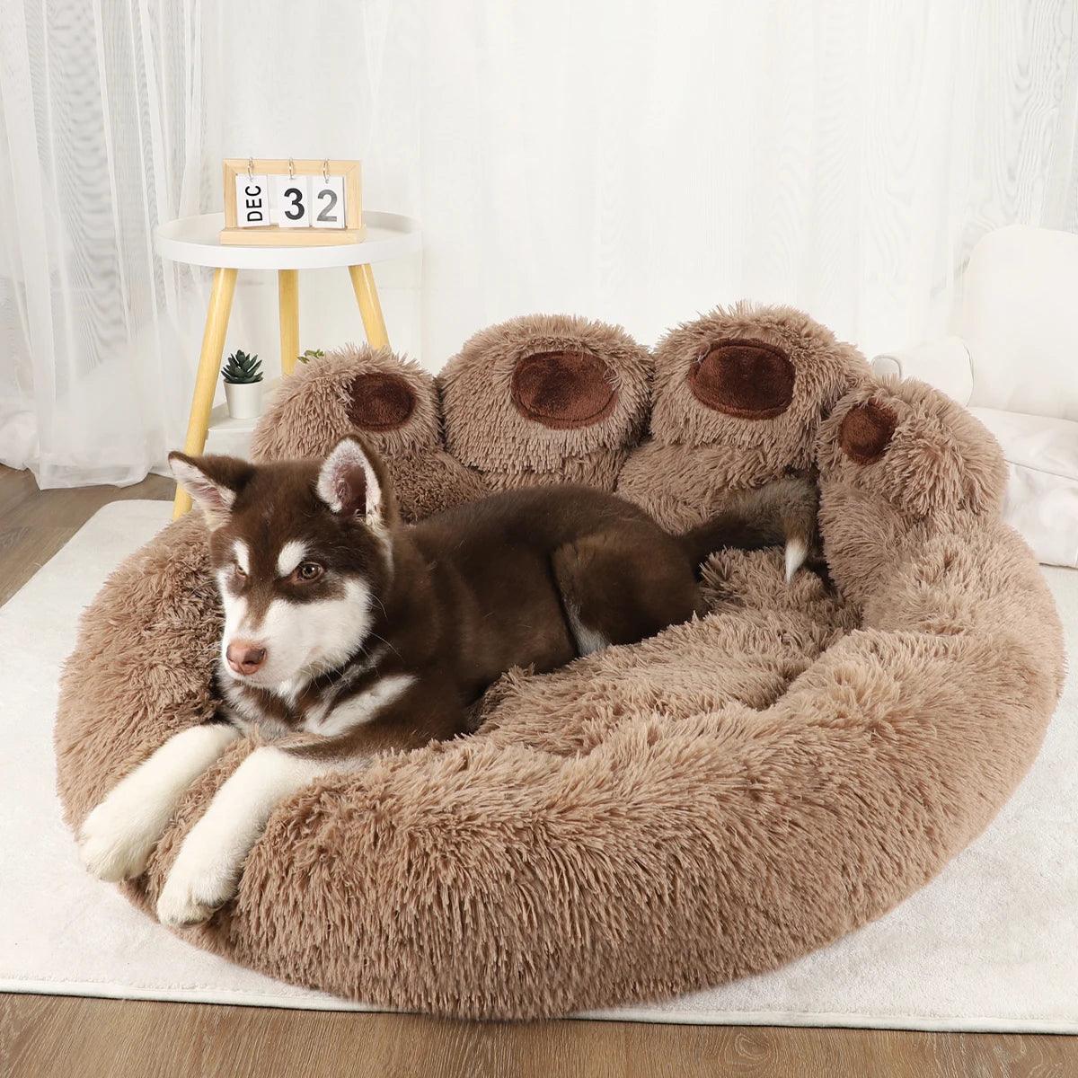 SnugglePaws® Plush Calming Bed