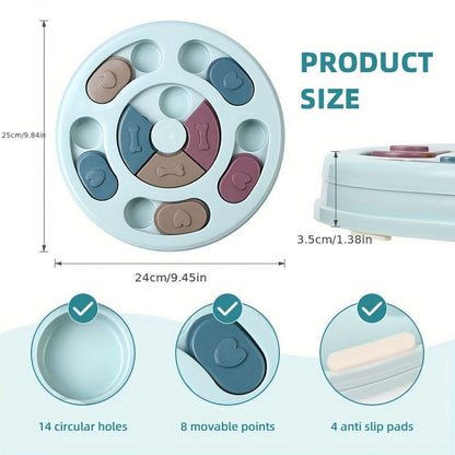 Interactive Slow Pet Feeder