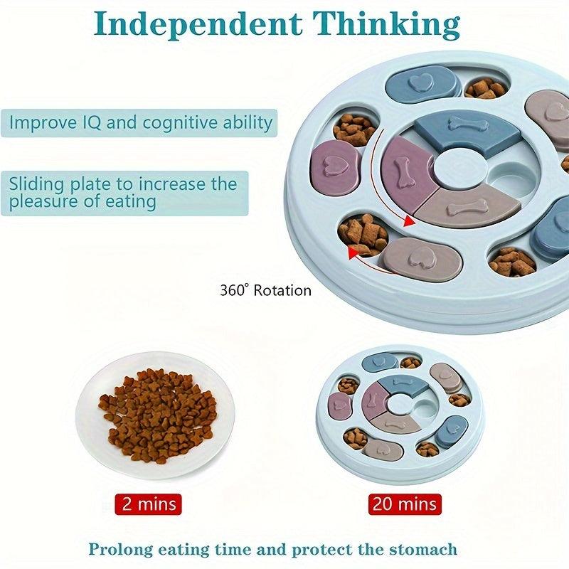Interactive Slow Pet Feeder