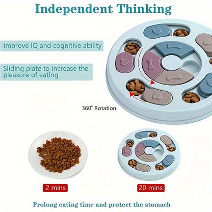 Interactive Slow Pet Feeder
